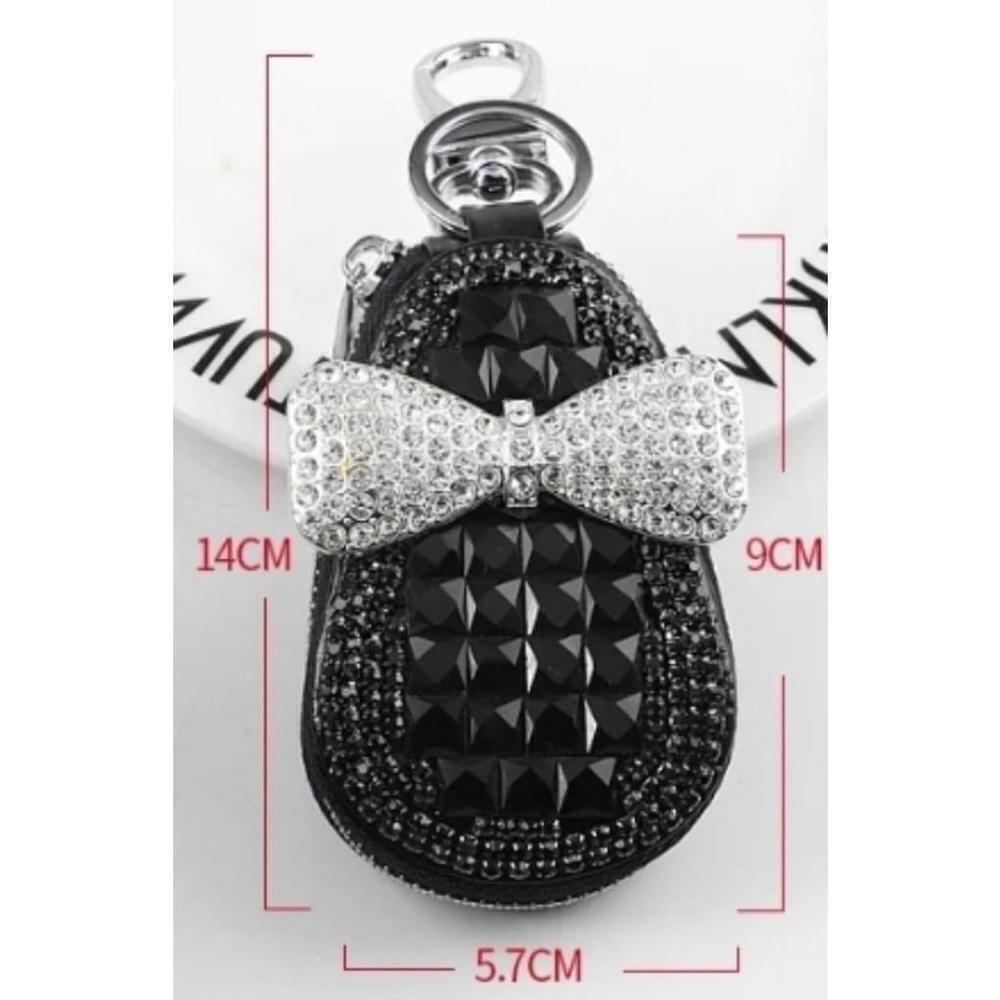 Car Key Holder Case In Black - Picture 5 of 6